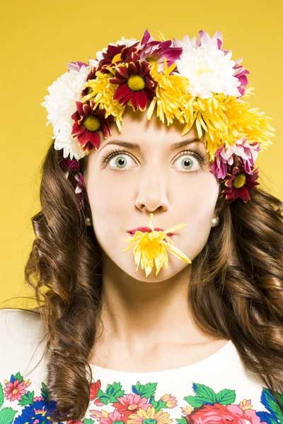 Gorgeous curly hair — Stock Photo, Image