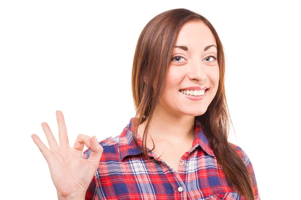 Sign. student. white background — Stock Photo, Image