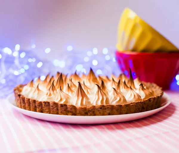 Torta cremosa — Fotografia de Stock