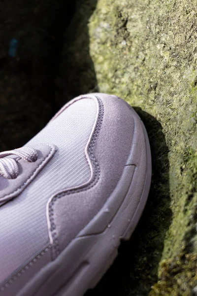 Nieuwe Hardloopschoenen Damesschoenen Voor Sportschool — Stockfoto