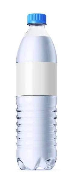 Plastik su şişesi.