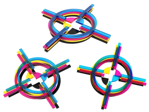 CMYK haçlar.