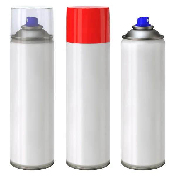 Spray paint cans — Stock Photo, Image