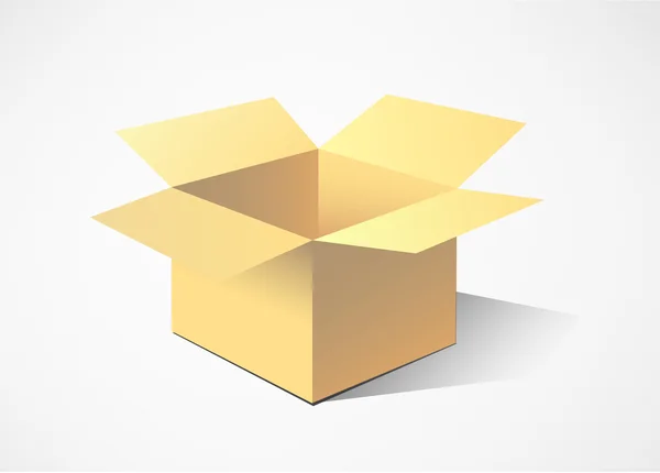 karton kutular. vektör çizim