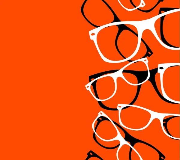 Model hippi güneş gözlüğü. vektör soyut arkaplan