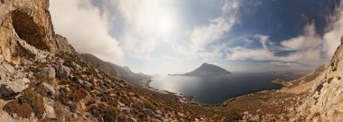 panoramik deniz manzarası