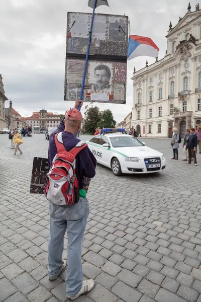 Demonstrant — Stockfoto