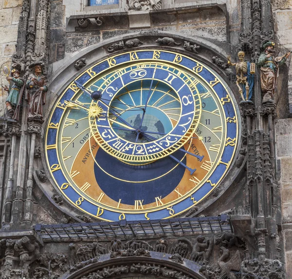 Prague astronomical clock — Stock Photo, Image