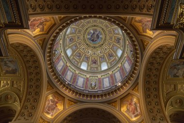 Budapeşte'de St. stephen Bazilikası.