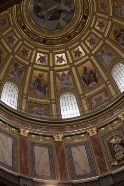 Budapeşte'de St. stephen Bazilikası.