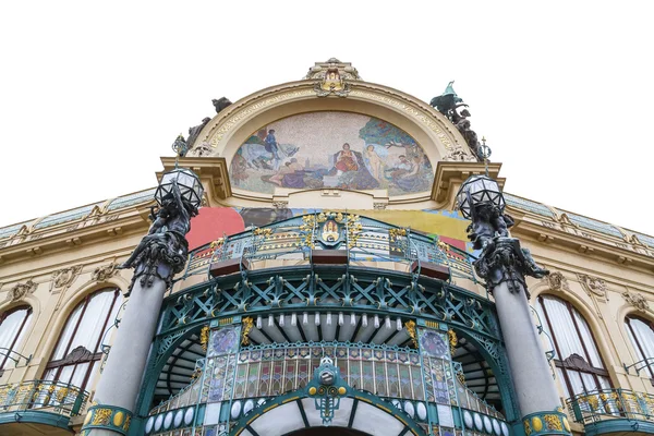 Gemeindehaus in Prag, Tschechische Republik — Stockfoto