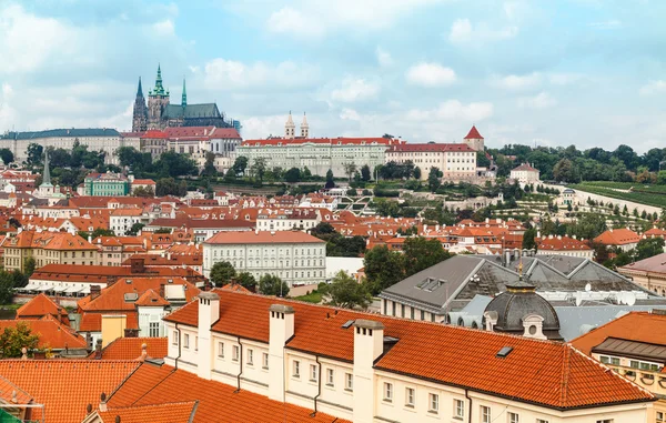 Panoramiczny z Pragi — Zdjęcie stockowe