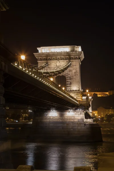 Kettenbrücke in Budapest — Stockfoto