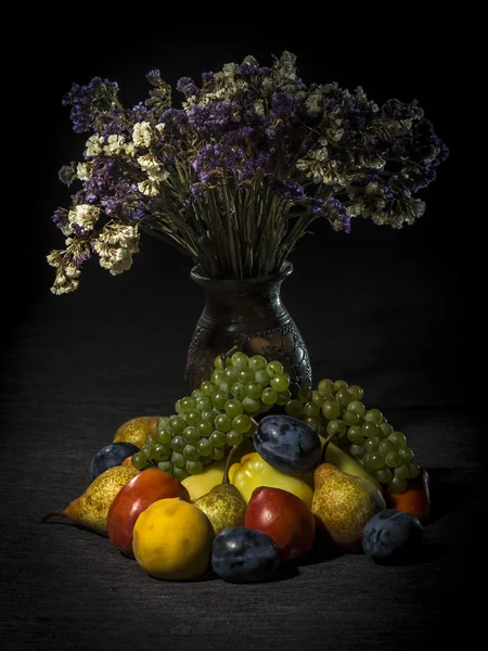 Biologische groenten en fruit — Stockfoto