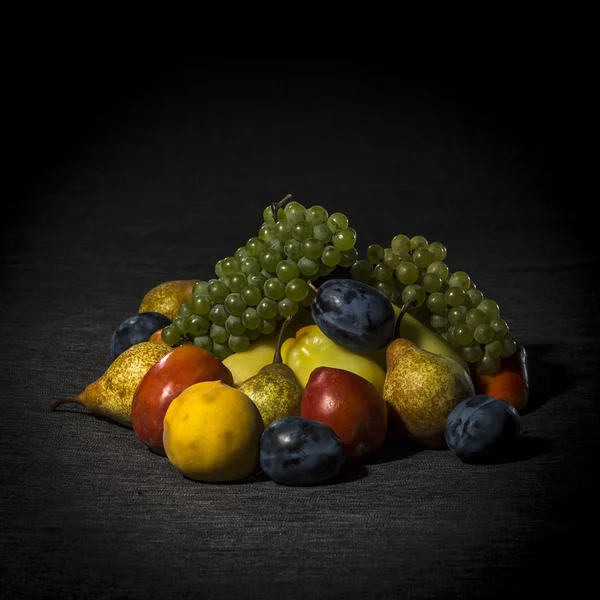 Biologische groenten en fruit — Stockfoto