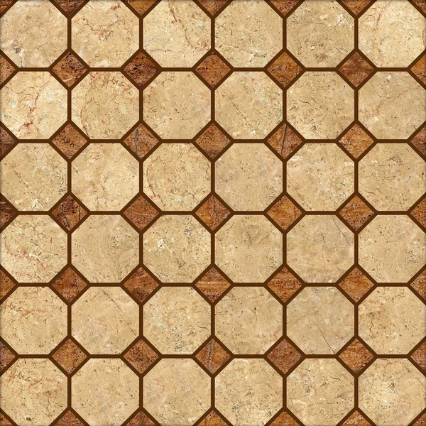 Beige decorazione modello mosaico — Foto Stock