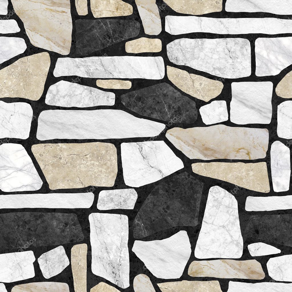Wall stone pattern background