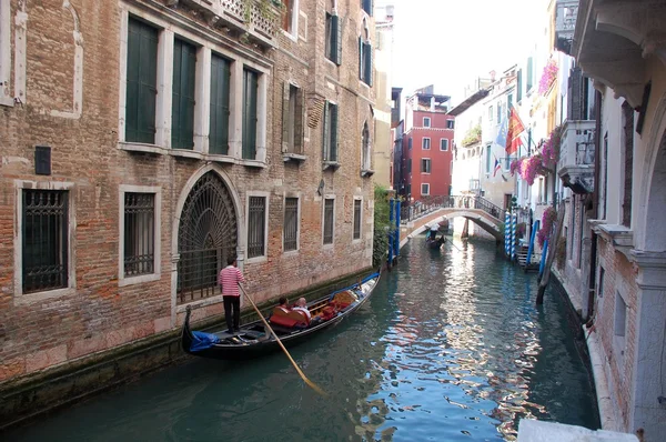 Γόνδολα - Βενετία-Ιταλία — Φωτογραφία Αρχείου