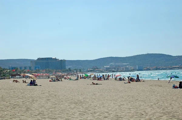 Playa Cesme Ilica. Aegean izmir Turquía . —  Fotos de Stock