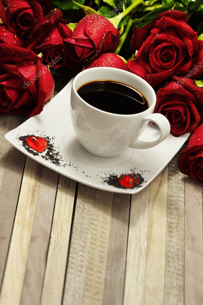 Romantik kahve Stok fotoğrafçılık ©vladmoses Telifsiz resim 17009593