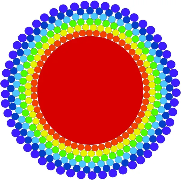 Rainbow simbol — Stock Vector