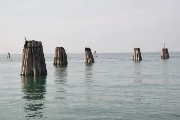 威尼斯泻湖的砖块 — 图库照片