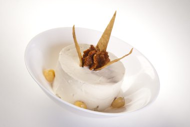 geleneksel Orta Doğu humus plaka