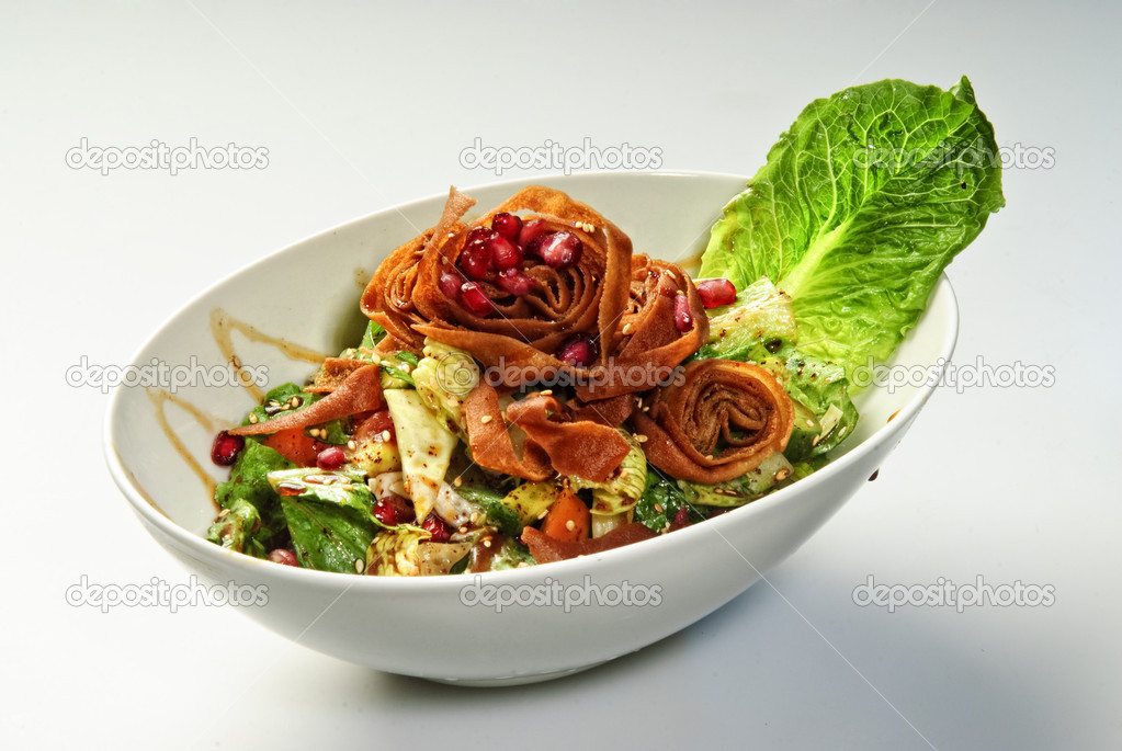 Picture of oriental Arabic salad