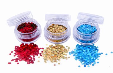 çivi pırıltılar üç farklı türde resim