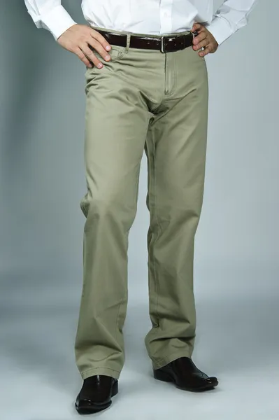 Close up of man's pants — Stock Photo, Image