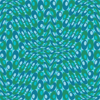 Retro daireler model mavi