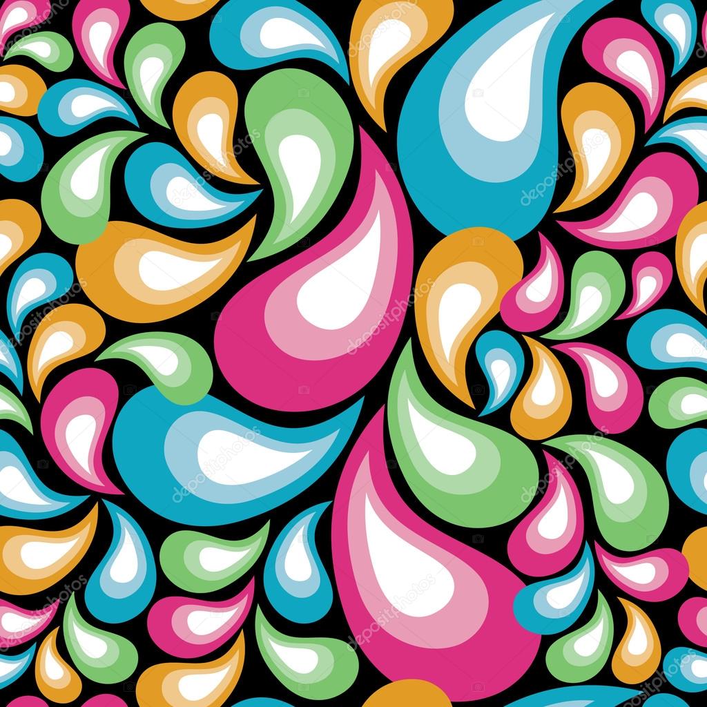 Teardrop pattern Teardrop Pattern — Stock Vector © Lisann 48210297