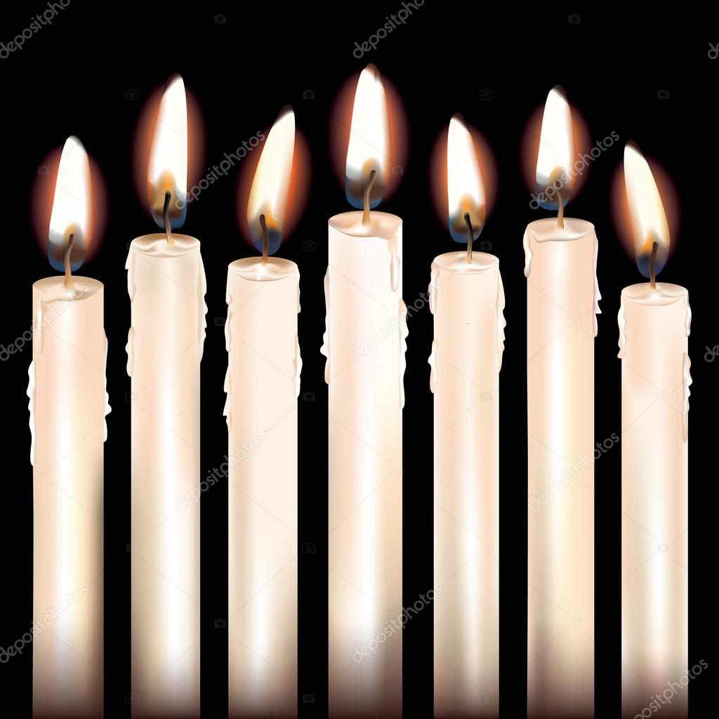 Seven White Candles