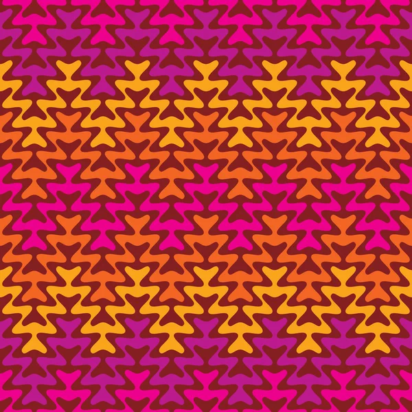 Modèle de Zigzag rétro 1 — Image vectorielle