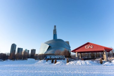 6 Mart 2022 - Winnipeg Manitoba Kanada İnsan Hakları Kompleksi Müzesi