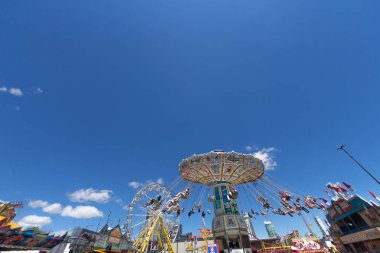 14 Temmuz 2018 - Calgary Alberta Kanada - Calgary Stampede Sirki