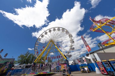 14 Temmuz 2018 - Calgary Alberta Kanada - Calgary Stampede Sirki