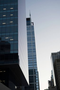 Downtoawn Calagry Business District Skylinein the morning