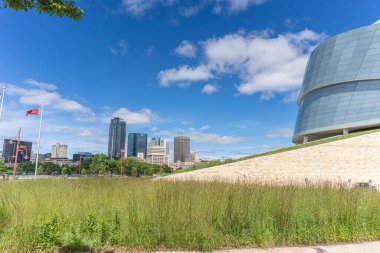 August 62022 - Winnipeg Manitoba Canada - The museum of Human rights