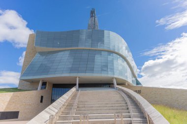 August 62022 - Winnipeg Manitoba Canada - The museum of Human rights