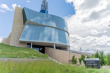 August 62022 - Winnipeg Manitoba Canada - The museum of Human rights