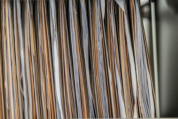 Hanging Files Filling Cabinet Office — Stock Photo, Image