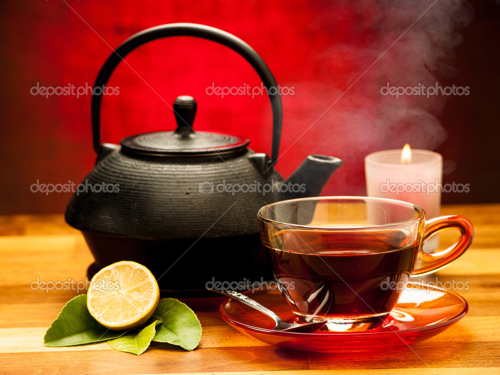 Wallpaper A Pot Of Tea Tea Pot Shaped Ceramic Tea Bag Holder