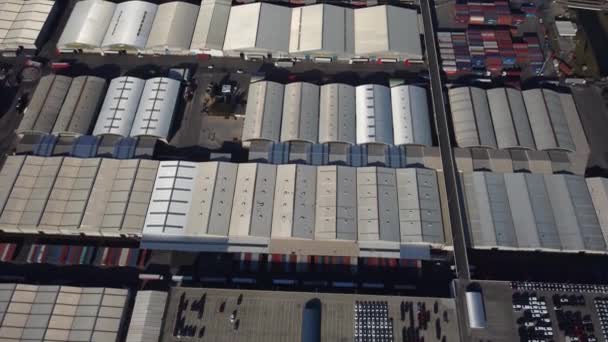 Luftfoto Industrihavn Koper – Stock-video