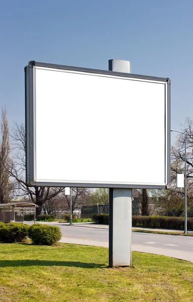 Billboard em branco — Fotografia de Stock