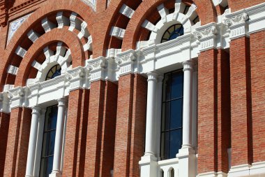 aranjuez, İspanya tren istasyonunda Çatı Detayı