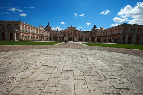 Der königliche Palast von aranjuez. madrid (spanien) — Stockfoto