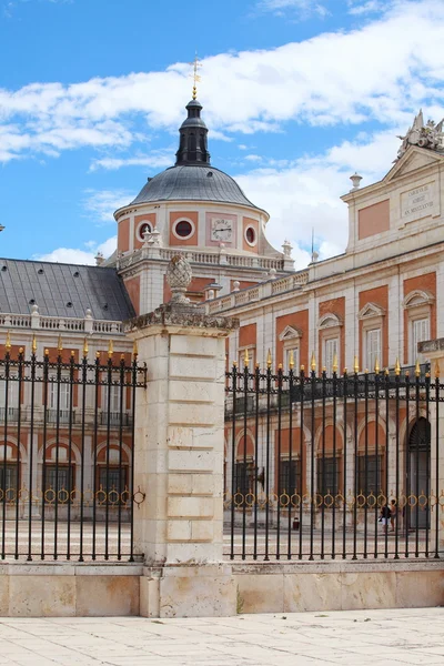 Der königliche Palast von aranjuez. madrid (spanien) — Stockfoto