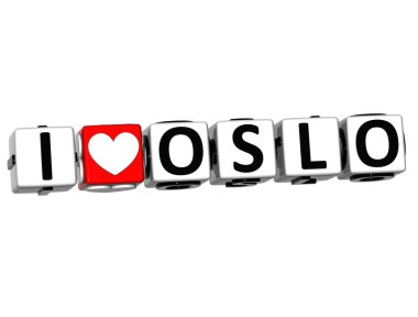 3d bayılıyorum oslo düğmesini tıklatın burada metin bloğu