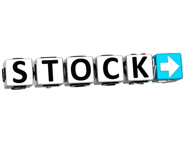 3d stock button hier klicken block text — Stockfoto